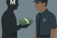 Gambar ilustrasi sosok berinisial M yang mengembalikan uang sebesar 256 juta rupiah dari kasus investasi bodong | f. Red