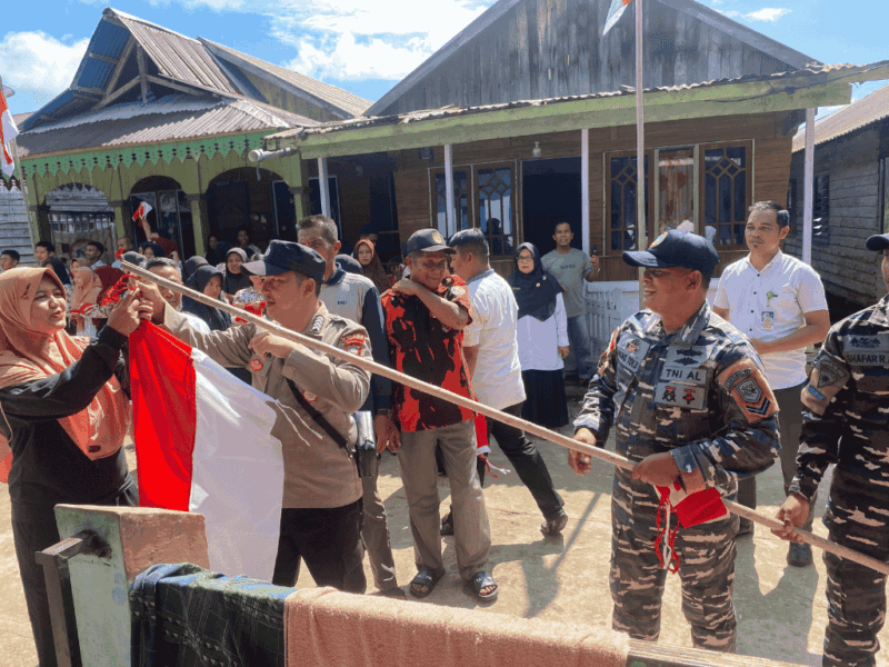 Merah Putih Berkibar di Setiap Sudut Kampung Rejai: Semangat Kemerdekaan RI ke-80 Menggema | f. Red