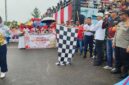 Wabup Lingga Novrizal Lepas Ribuan Peserta Pawai Pembangunan, Hujan Gerimis Tak Surutkan Semangat Merdeka | f. Cahyo