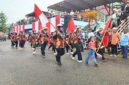 Pemuda Pancasila Lingga Tunjukkan Semangat Juang di Pawai Pembangunan HUT RI ke-80 | f. Cahyo
