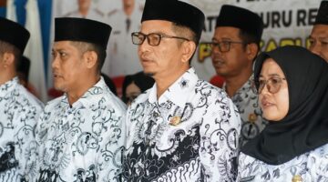 Sekda Lingga Kukuhkan Pengurus PGRI 2025–2030: Guru Bukan Sekadar Pendidik, Tapi Pilar Pembangunan | f. Diskominfo Lingga