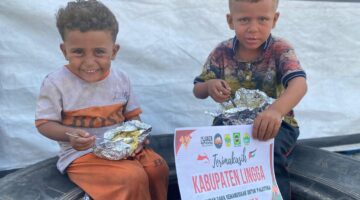 Tetes Air Mata Syukur dari Gaza: Palestina Sampaikan Terima Kasih Mendalam untuk Kabupaten Lingga | f. Gaza Printing