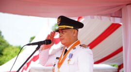 Bupati Nizar Pimpin Upacara HUT ke-80 RI di Lingga: Wujud Persatuan dan Semangat Kemerdekaan | f. Diskominfo Lingga