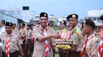 Pramuka Lingga Kobarkan Semangat Kebersamaan di Hari Pramuka ke-64: Wabup Novrizal Ajak Generasi Muda Jadi Garda Depan Bangsa | f. Arnel
