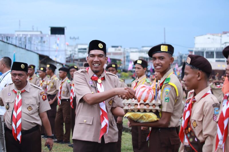 Pramuka Lingga Kobarkan Semangat Kebersamaan di Hari Pramuka ke-64: Wabup Novrizal Ajak Generasi Muda Jadi Garda Depan Bangsa | f. Arnel