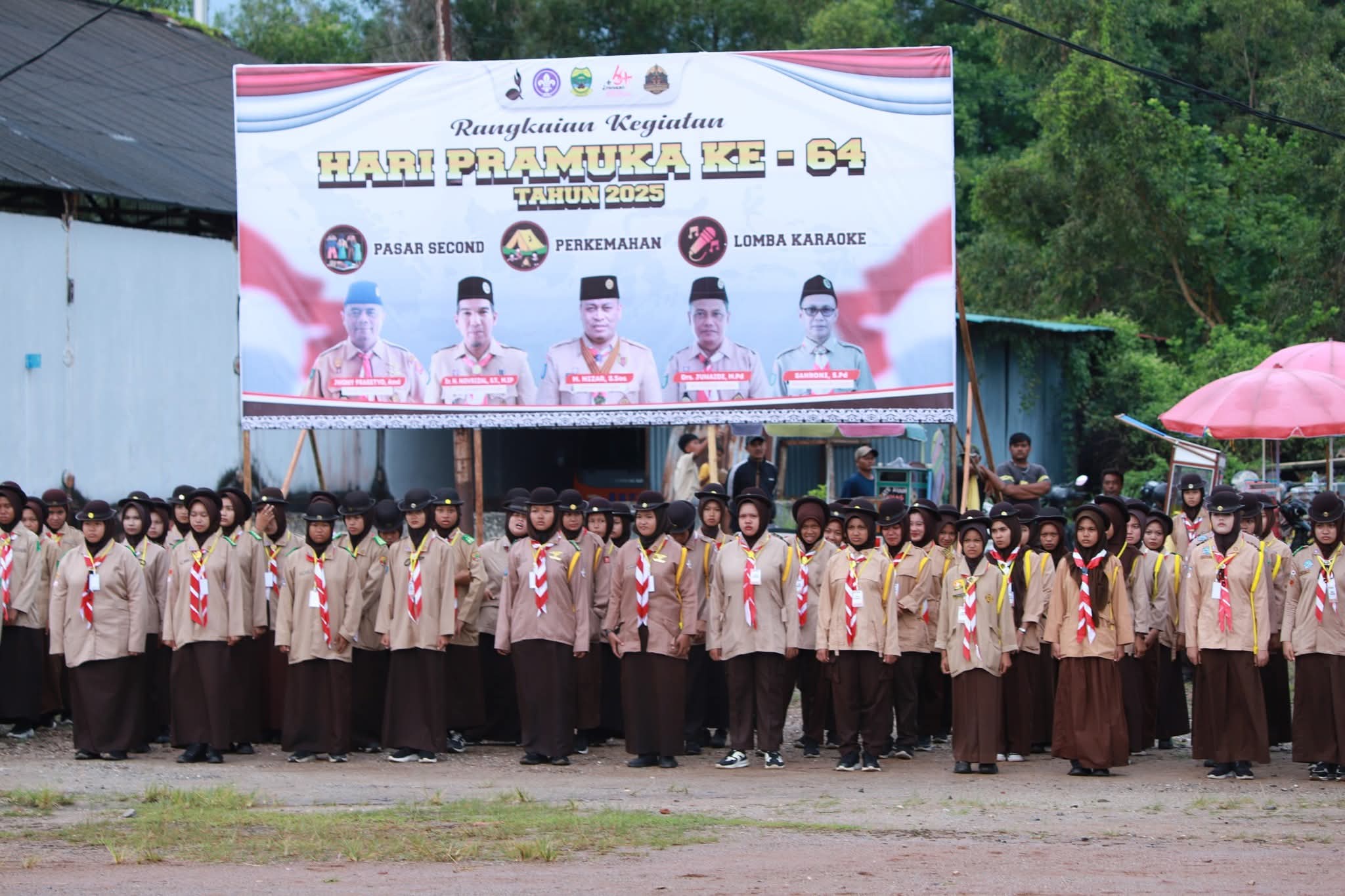 Pramuka Lingga Kobarkan Semangat Kebersamaan di Hari Pramuka ke-64: Wabup Novrizal Ajak Generasi Muda Jadi Garda Depan Bangsa | f. Arnel