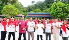 Diskominfo Lingga Rayakan HUT RI ke-80 dan Milad ke-5 dengan Family Fun Day di Pantai Armifa | f. Diskominfo Lingga