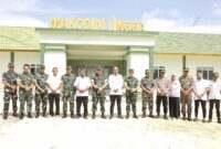 Danrem 033/Wira Pratama Tinjau Makodim Lingga, Perkuat Sinergi TNI dan Pemerintah Daerah | f. Diskominfo Lingga
