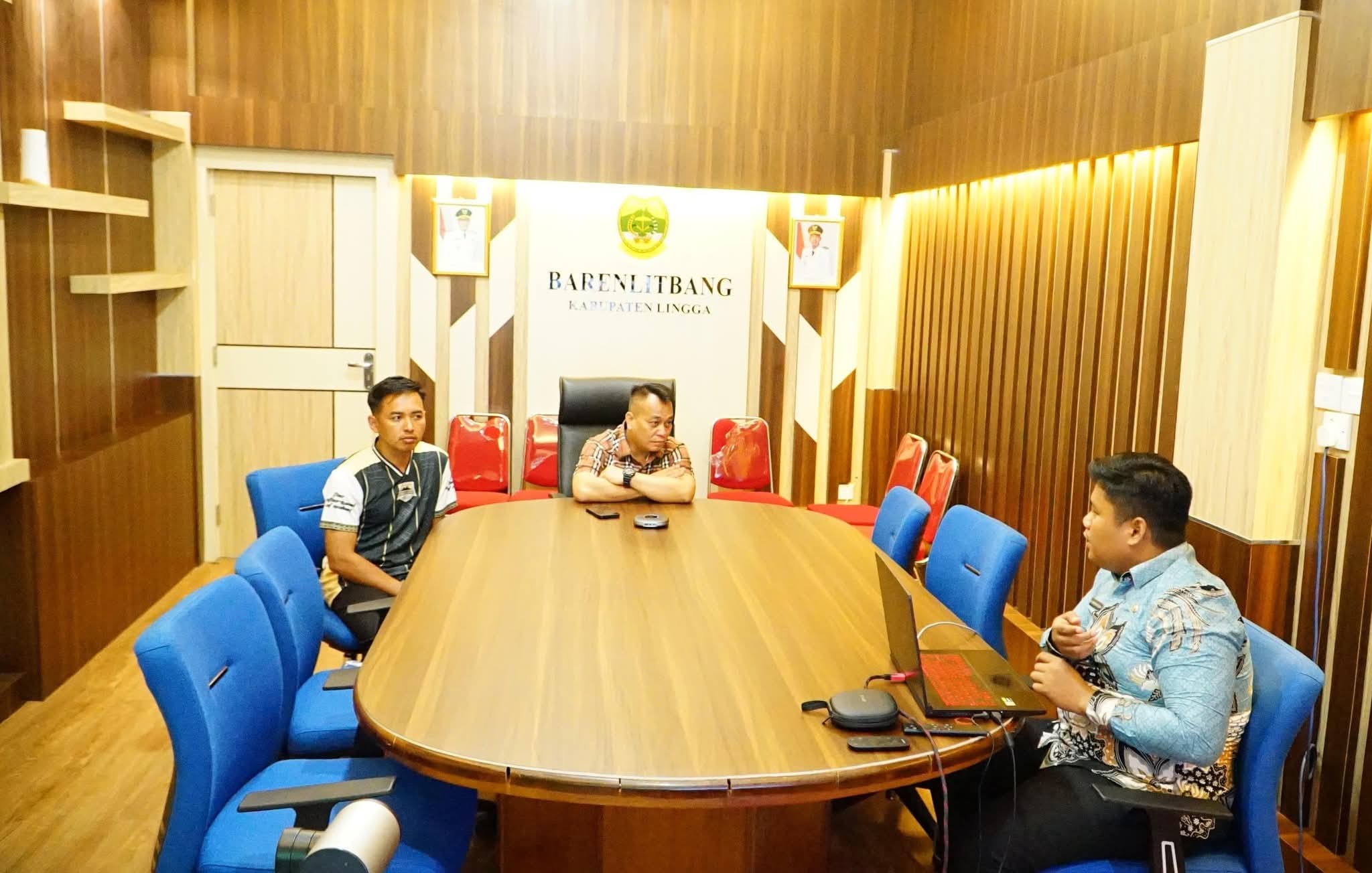Bupati Lingga Hadiri Rakor Gerakan Pangan Murah Serentak HUT RI ke-80 | f. Diskominfo Lingga