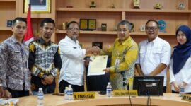 Pemkab Lingga Resmi Terima Hibah Aset Pelabuhan Sei Tenam dari Pemprov Kepri | f. Diskominfo Lingga