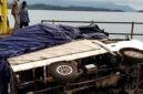 Mobil Pickup Over Load terbalik di Pelabuhan Roro Jagoh | f. Gfr