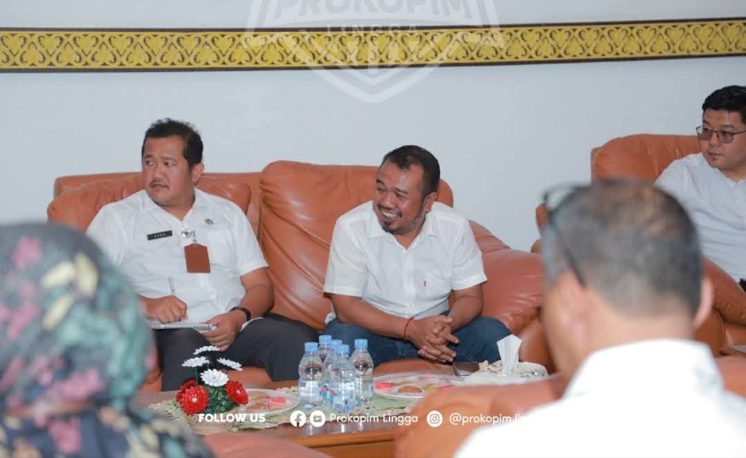 Bupati Lingga Sambut Kepala Kanwil BPN Kepri, Perkuat Sinergi Percepatan Reforma Agraria | Prokopim Lingga