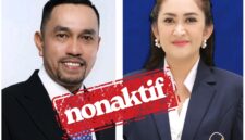 Dewan Pimpinan Pusat (DPP) Partai Nasdem resmi menonaktifkan dua kadernya, Ahmad Sahroni dan Nafa Urbach, dari jabatan sebagai anggota DPR Fraksi Nasdem | f. Red