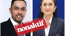 Dewan Pimpinan Pusat (DPP) Partai Nasdem resmi menonaktifkan dua kadernya, Ahmad Sahroni dan Nafa Urbach, dari jabatan sebagai anggota DPR Fraksi Nasdem | f. Red