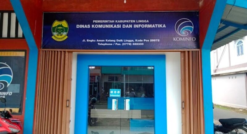 Kantor Diskominfo Lingga | f. Wandy