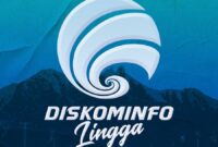 Diskominfo Lingga | f. Design logo Diskominfo Lingga