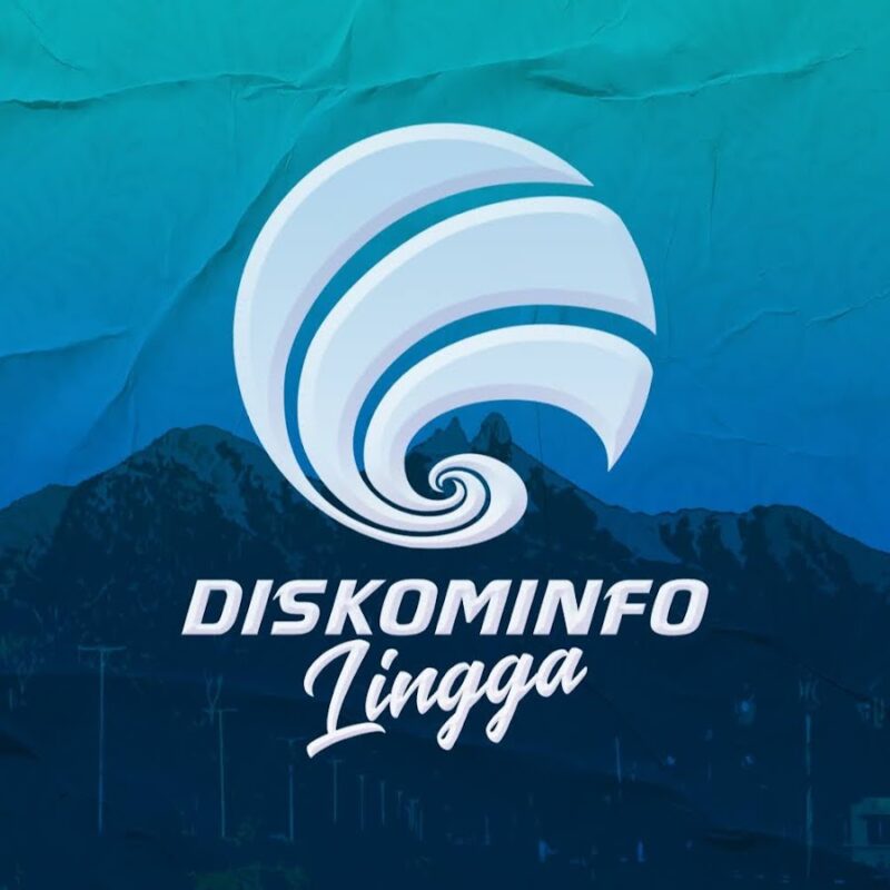Diskominfo Lingga | f. Design logo Diskominfo Lingga