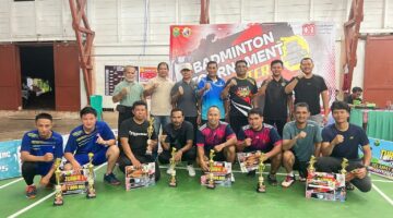Turnamen Badminton Dabo Master 3 di Dabo Singkep Resmi Ditutup, Atlet Muda Lingga Raih Prestasi | f. Wndy