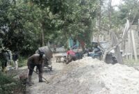 Setelah Bertahun-Tahun Rusak, Jalan di Bukit Kabung Singkep Akhirnya Diperbaiki Pemprov. Kepri | f. Vatawari
