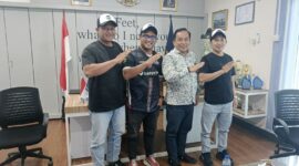 Komunitas Lingga Media Group (LMG) mengadakan kunjungan silaturahmi ke Bandara Kelas III Dabo Singkep pada Jumat, 12 September 2025 | f. Wandy