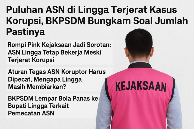 BKPSDM Lempar Bola Panas ke Bupati Lingga Terkait Pemecatan ASN | f. Redaksi