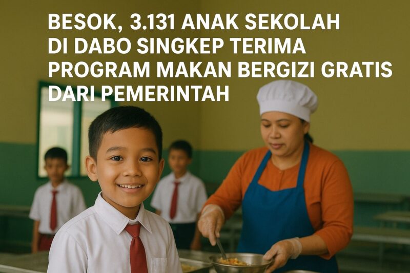 Besok, 3.131 Anak Sekolah di Dabo Singkep Terima Program Makan Bergizi Gratis dari Pemerintah | f. Ilustrasi Redaksi
