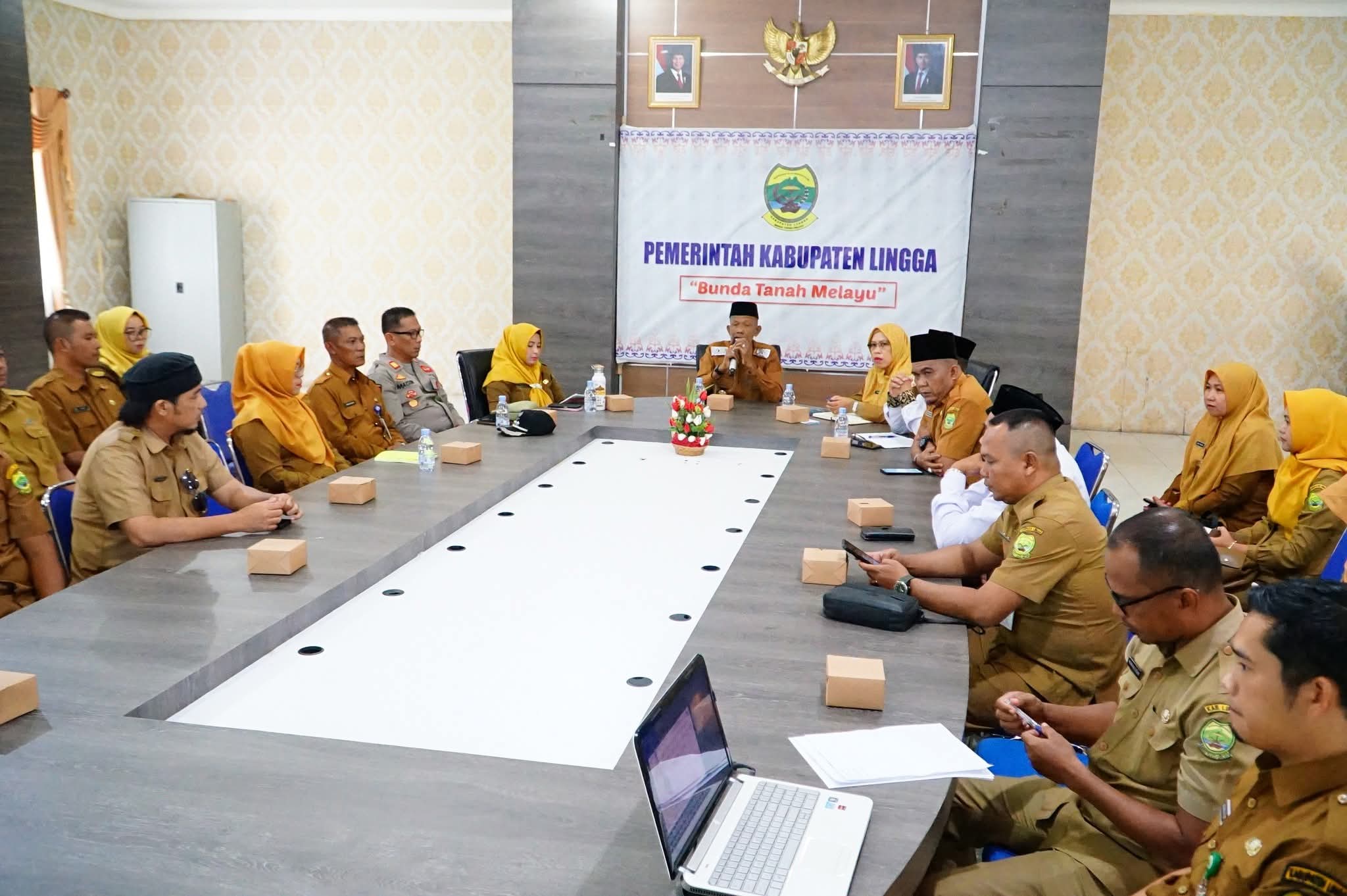 Pemkab Lingga Gelar Rapat Persiapan Maulid Nabi Muhammad SAW 2025, Barzanji Jadi Tradisi Utama | f. Diskominfo Lingga