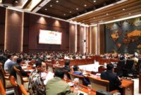 Wakil Panglima TNI Hadiri Rapat Kerja Bersama Komisi I DPR RI | f. Puspen TNI