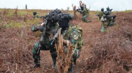 Denipam 1 Marinir Tuntaskan Latihan Super Garuda Shield 2025 di Dabo Singkep | f. Marinir TNI Angkatan Laut