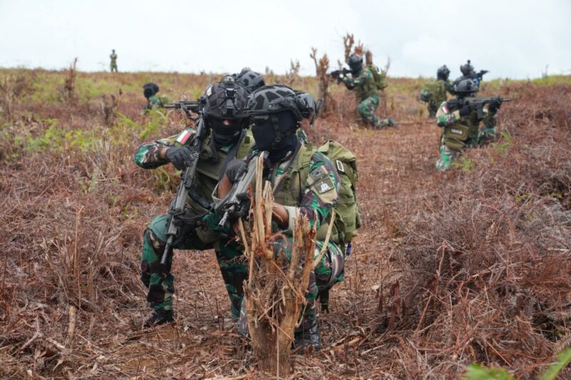 Denipam 1 Marinir Tuntaskan Latihan Super Garuda Shield 2025 di Dabo Singkep | f. Marinir TNI Angkatan Laut