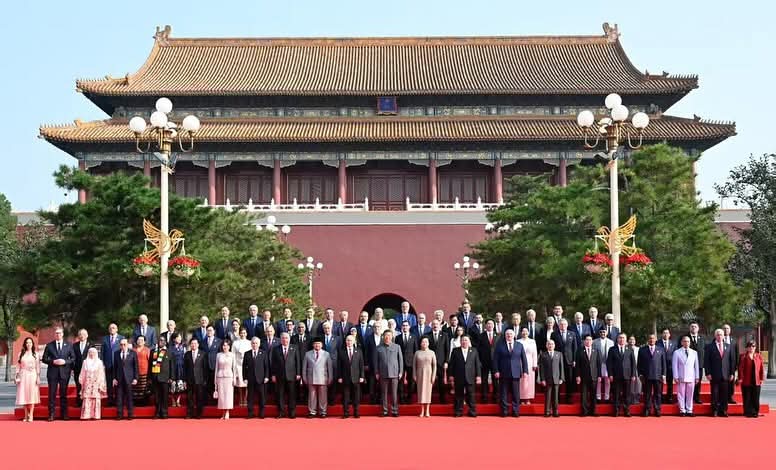 Presiden Prabowo Hadiri Perayaan 80 Tahun Kemenangan Perang Perlawanan Rakyat Tiongkok di Beijing | f. BPMI Setpres