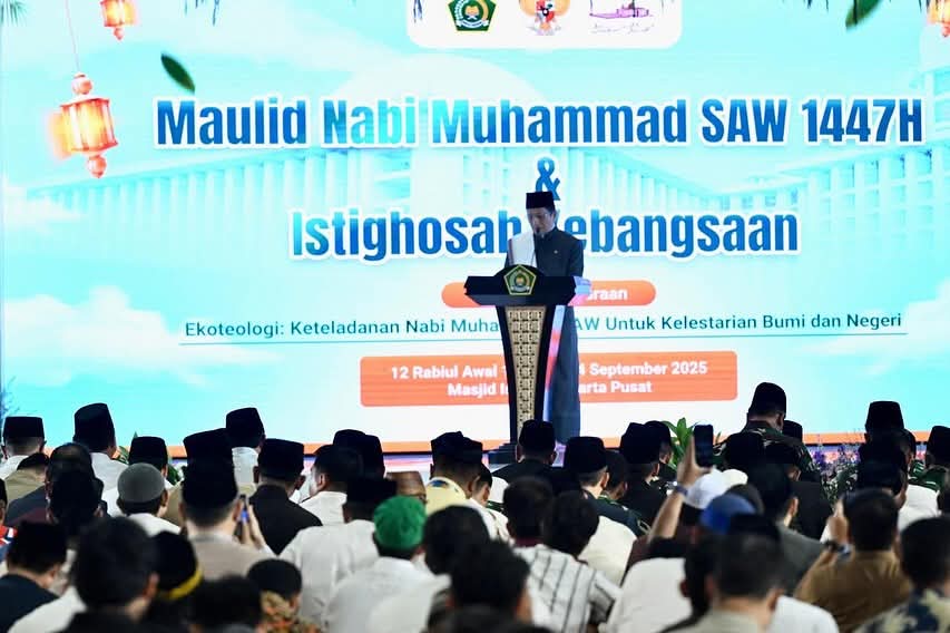 Presiden Prabowo Hadiri Maulid Nabi Muhammad SAW 1447 H di Masjid Istiqlal Jakarta | BPMI Setpres
