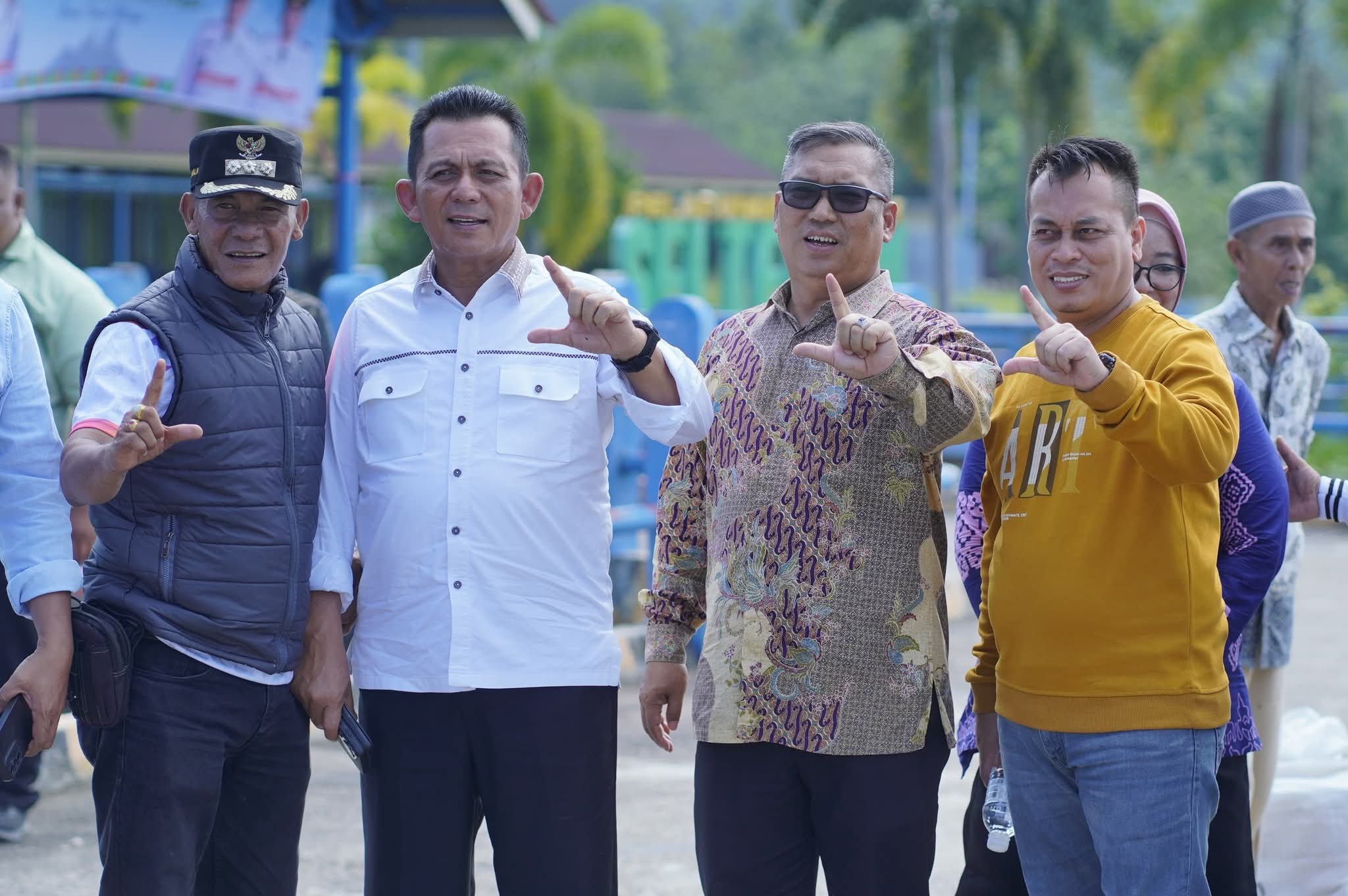 Gubernur dan Wakil Gubernur Kepri Kunker ke Lingga, Resmikan Serah Terima Pelabuhan Sei Tenam | f. Diskominfo Lingga