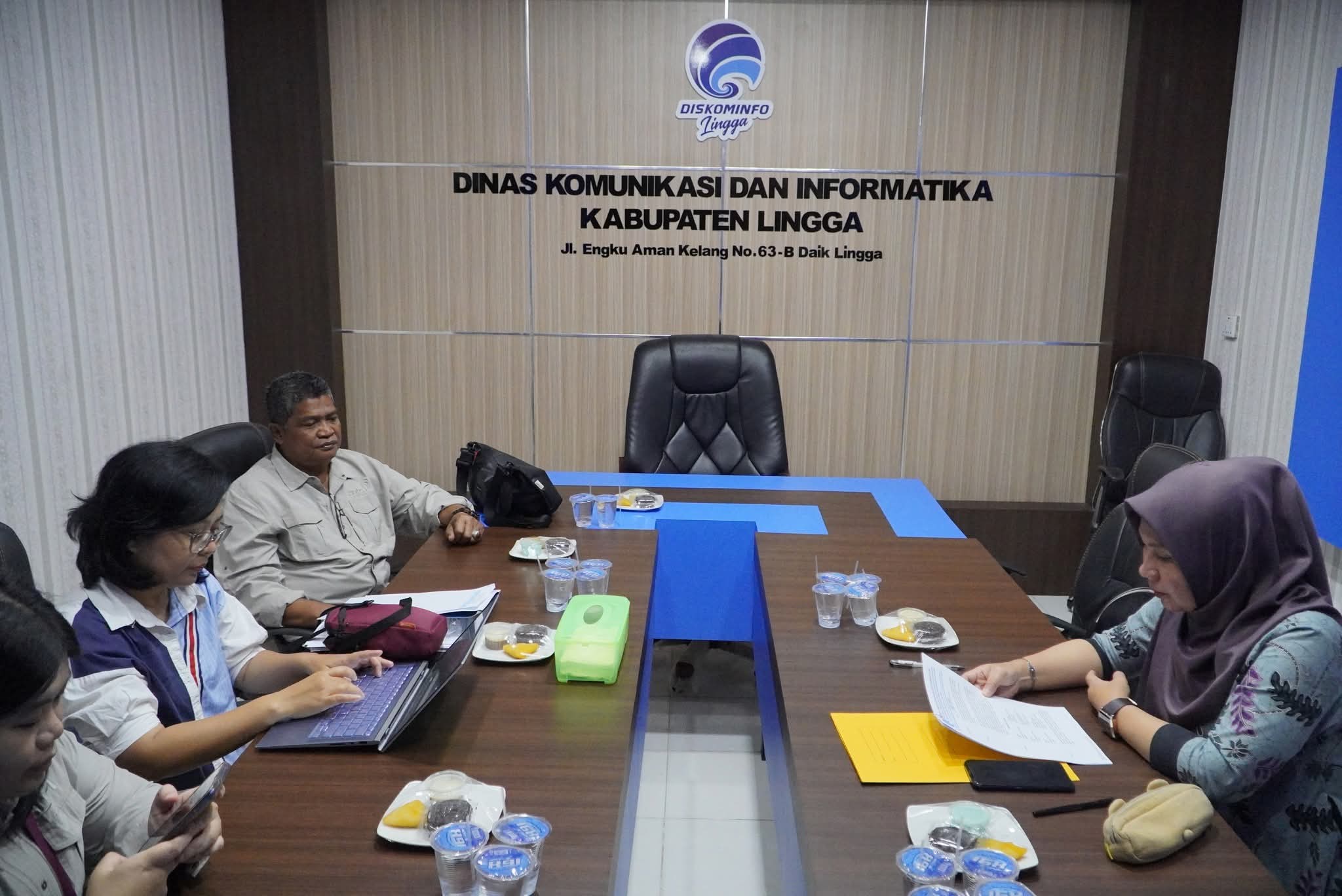 Diskominfo Lingga dan Balmon Batam Siapkan Sosialisasi Penggunaan Spektrum Frekuensi Radio | f. Diskominfo Lingga
