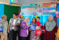 Ketua TP PKK dan Dekranasda Lingga Tinjau Posyandu Desa Benan, Dorong Percepatan Penurunan Stunting | f. Diskominfo Lingga