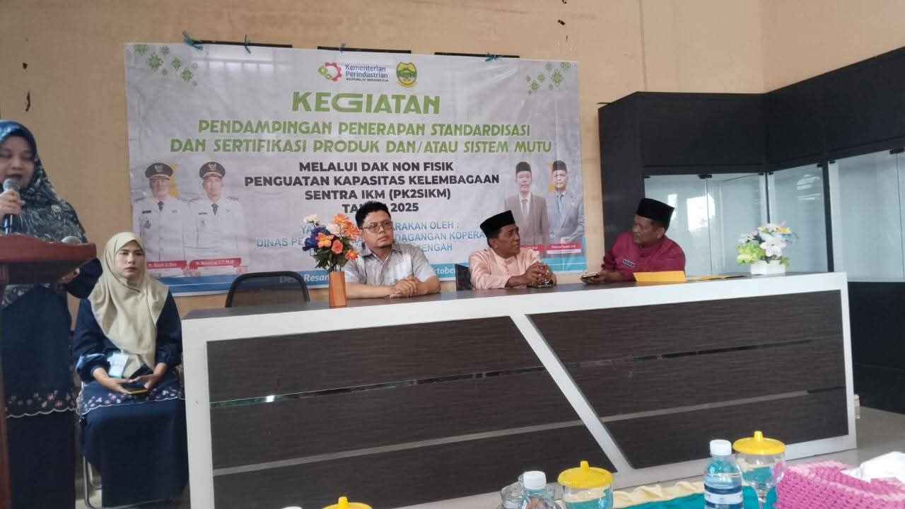 Pendampingan IKM Sentra Kelapa di Desa Resang, Dorong Kualitas Produk dan Ekonomi Kabupaten Lingga | f. Diskominfo Lingga
