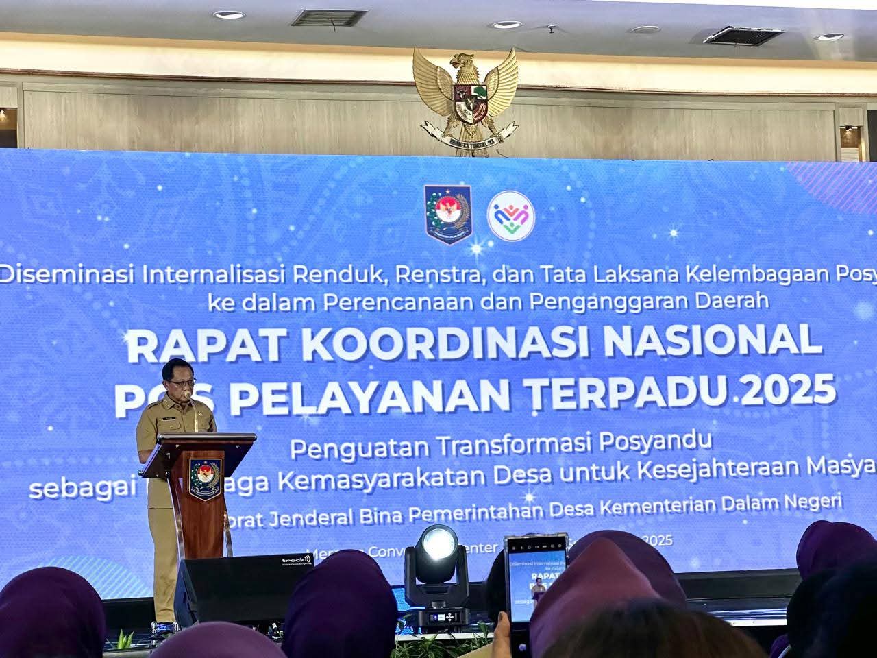 Ketua Tim Pembina Posyandu Lingga Hadiri Rakornas Posyandu 2025 di Jakarta, Dorong Penguatan Peran Posyandu Menuju Indonesia Emas 2045 | f. Diskominfo Lingga