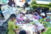 Dispusip Lingga Gelar Kegiatan Literasi di Tanjung Buton: Tingkatkan Minat Baca dan Budaya Literasi Masyarakat | f. Diskominfo Lingga