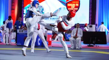Kasum TNI Tutup Kejuaraan Taekwondo Internasional Panglima TNI Cup 2025 | f. Puspen TNI