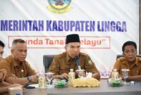 Pemkab Lingga Gelar Rapat Evaluasi Serapan Anggaran Triwulan III 2025, Wabup Novrizal Tekankan Program Pro-Rakyat | f. Diskominfo Lingga