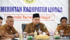Pemkab Lingga Gelar Rapat Evaluasi Serapan Anggaran Triwulan III 2025, Wabup Novrizal Tekankan Program Pro-Rakyat | f. Diskominfo Lingga