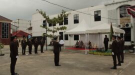 Kejari Lingga Upacara Hari Adhyaksa ke-80 | f. Wandy