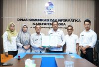 Diskominfo dan Dinsos Lingga Teken MoU Fasilitasi Informasi Layak Anak | f. Diskominfo Lingga
