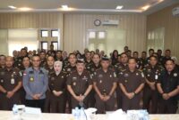 Kajati Kepri J. Devy Sudarso Kunker ke Kejari Karimun, Dorong Kinerja Humanis dan Berkeadilan | f. Kejati Kepri