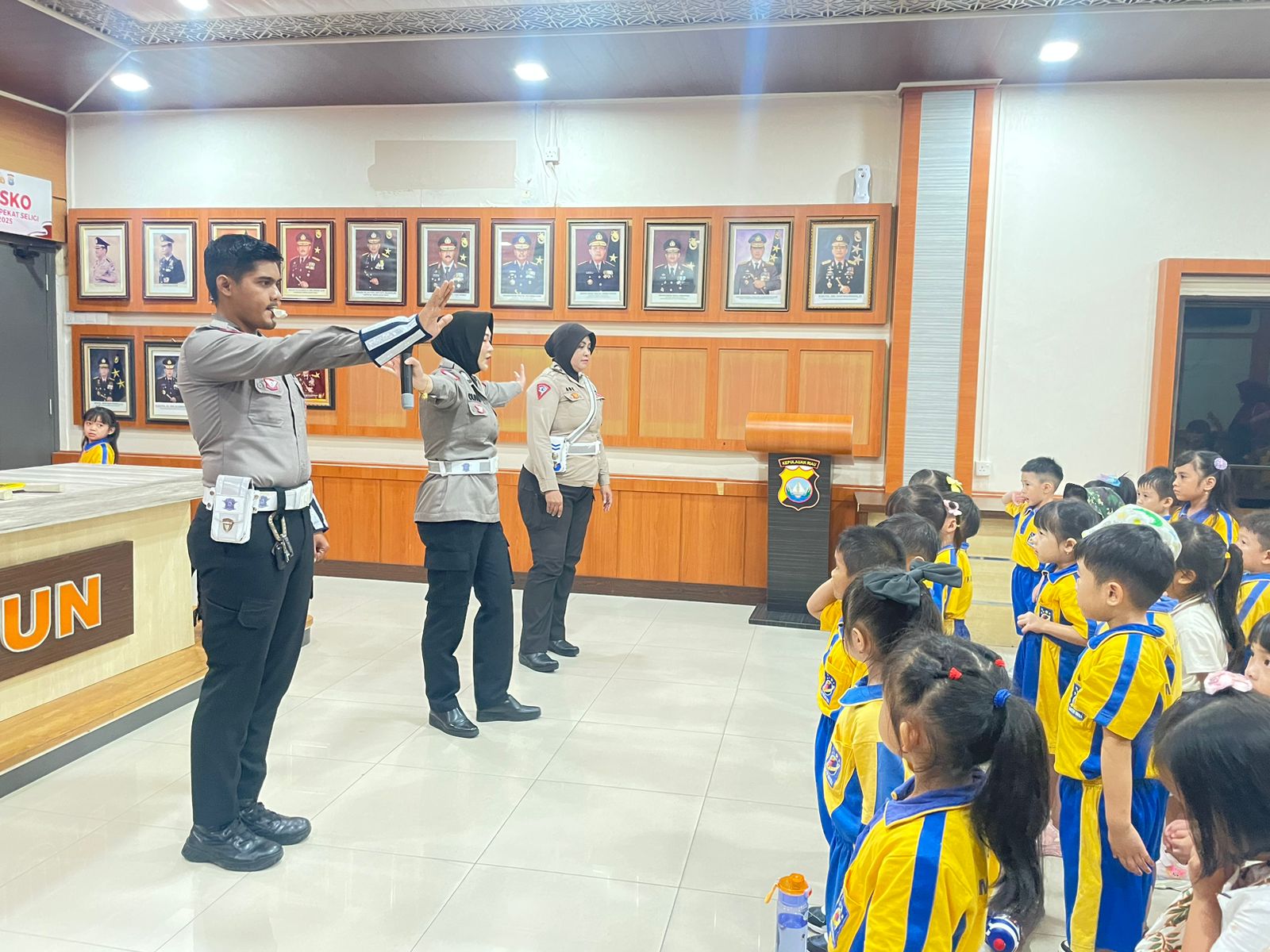 Satlantas Polres Karimun Gelar Program Polsanak: Edukasi Tertib Lalu Lintas Sejak Usia Dini | f. Red