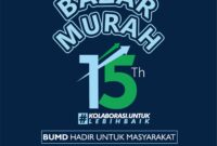 Bazar Murah PDAM Tirta Lingga di Kabupaten Lingga | f. Red