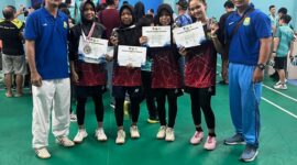 Atlet Bulu Tangkis Asal Lingga Raih Prestasi Gemilang di Kejurprov PBSI Kepri 2025 | f. Red