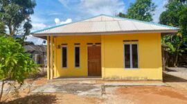 Salah satu RTLH yang telah selesai di renovasi oleh Pemdes Marok Kecil | f. Vatawari