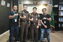Komunitas Lingga Media Group foto bersama Kajari Lingga dan Kasi Intel Kejati Lingga beberapa waktu lalu | f. Redaksi