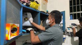 Pastikan Hunian Aman, Lapas Dabo Singkep Gelar Razia Gabungan Bersama APH untuk Berantas Barang Terlarang | f. Redaksi